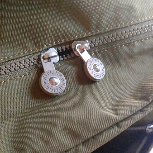 KIPLING NEW Bennett Backpack Jaded Green - Picture 8 of 10